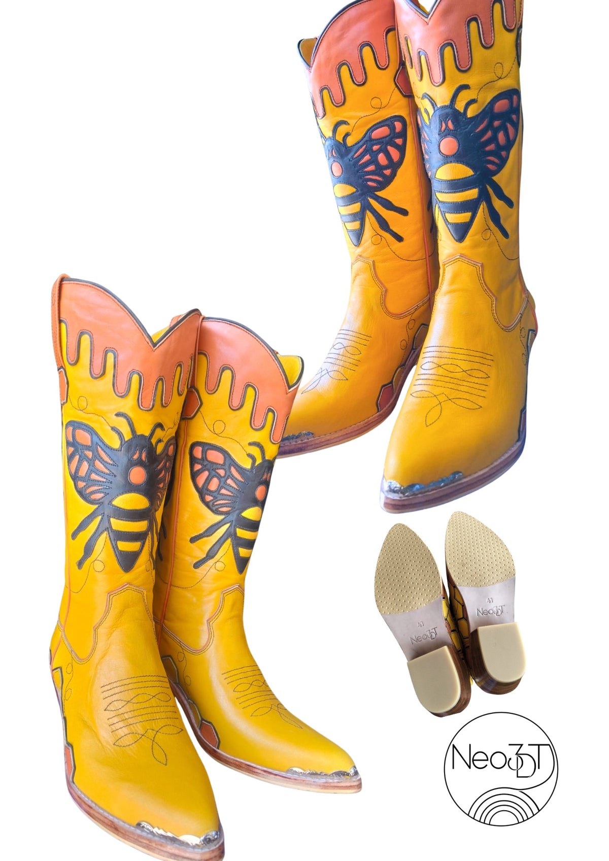 Bee My Honey Western Bright Boot