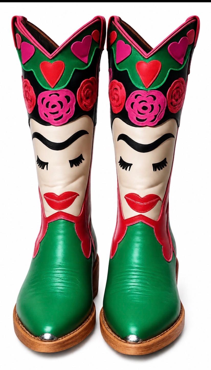 Frida Fenix Western Bright Boot